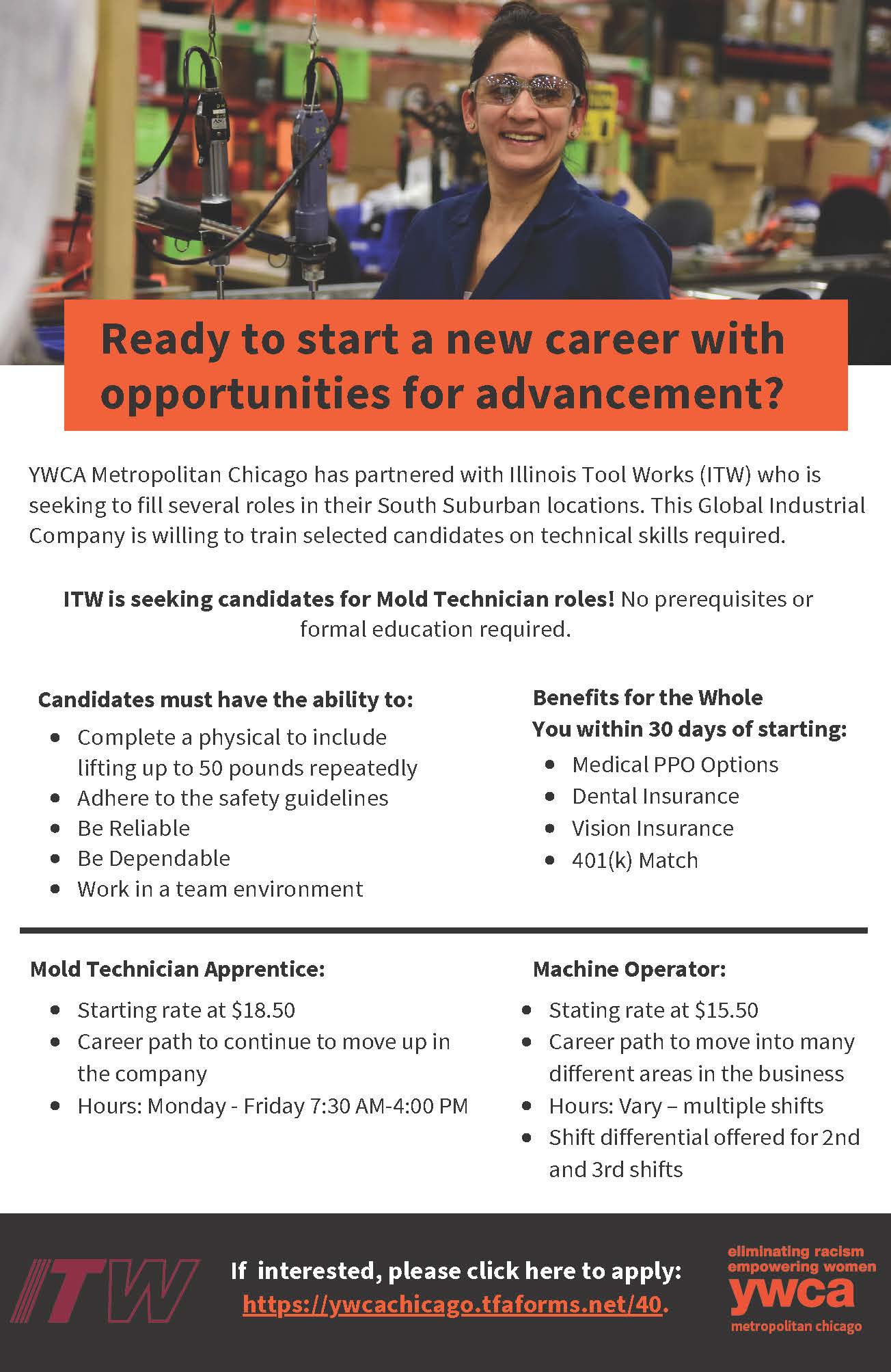 Manufacturing Career flyer (ITW)